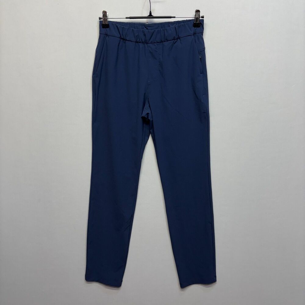 Vuori Women Mile Ankle Pant Size Small Long Inseam 29" Blue C116 -30